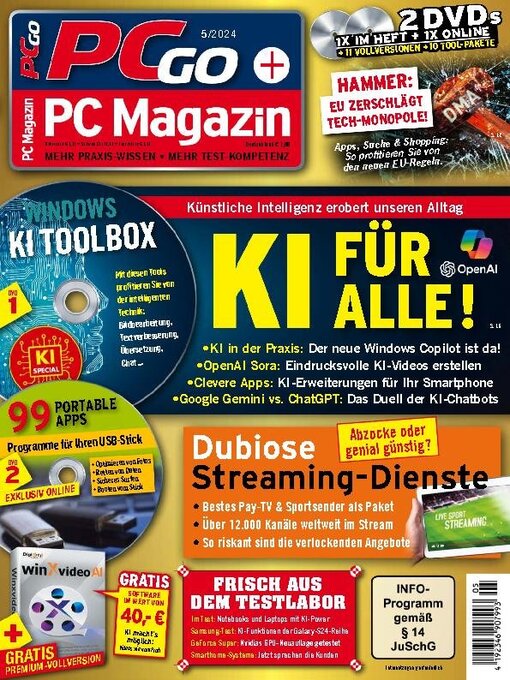 Title details for PC Magazin/PCgo by Weka Media Publishing GmbH - Available